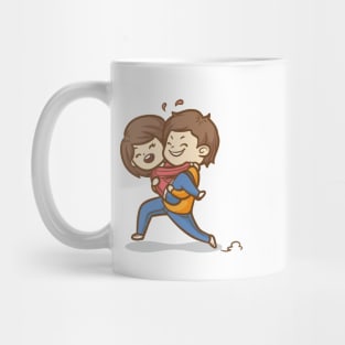 To my Husband no matter I say I Love You I always Love you more than that. Mug